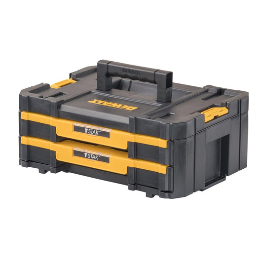 DEWALT TSTAK Organiseur de rangement pour outils, Double tiroirs (DWST17804), Noir 🍁 All In One Marketplace Canada