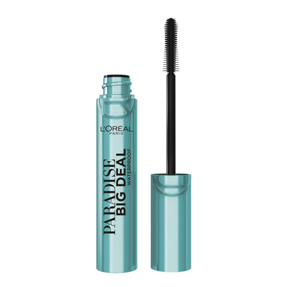 L'Oréal Paris Paradise Big Deal Volumizing Mascara, Buildable & Lengthening Mascara, No Clumps, Lightweight, Black Waterproof 10.9 ml L'Oreal Paris