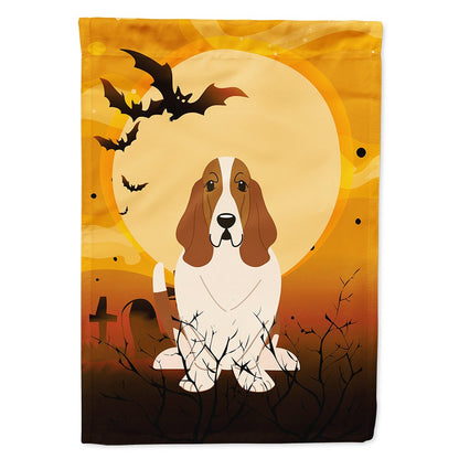 Drapeau de maison en toile Halloween Basset Hound, Caroline's Treasures BB4287CHF, taille grande, multicolore