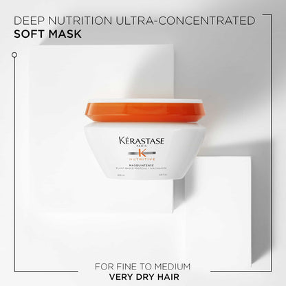 Kérastase Nutritive Hair Mask for Very Dry, Fine to Medium Hair, 200 mL