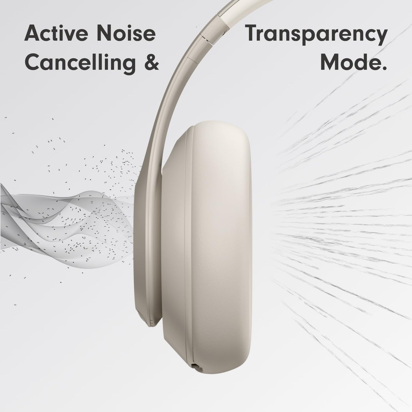 Beats Studio Pro - Wireless Bluetooth Noise Cancelling Headphones - Personalized Spatial Audio, USB-C Lossless Audio, Apple & Android Compatibility, Up to 40 Hours Battery Life - Sandstone