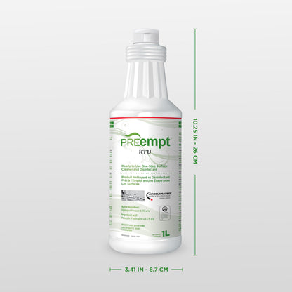 PREempt Ready to Use One Step Disinfectant All Purpose Cleaner – 1 L