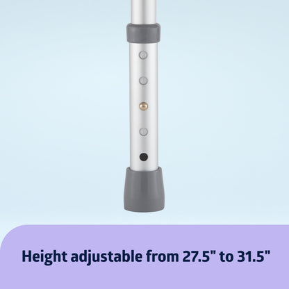 Medline Toilet Safety Rail for Seniors with Easy Installation; Height Adjustable Toilet Safety Frame; Bathroom Assist Rail with Armrests; Bathroom Safety; 250 lb. Weight Capacity - Available at All In One Marketplace Canada