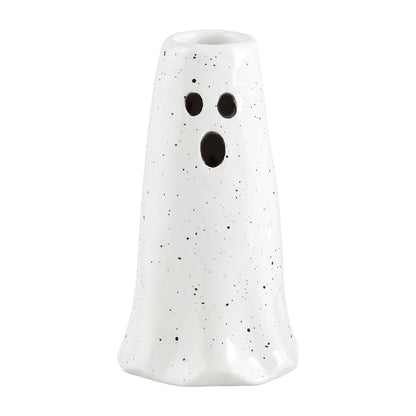 Vase fantôme Mud Pie, vase à fleurs d'Halloween moyen pour décoration d'automne