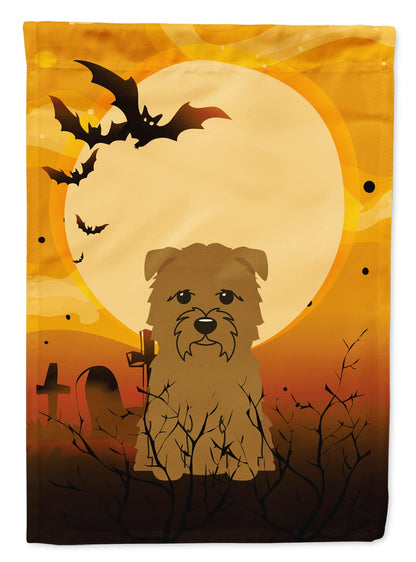 Caroline's Treasures BB4326GF Halloween Glen of Imal Tan Flag Garden Size, Small, Multicolor