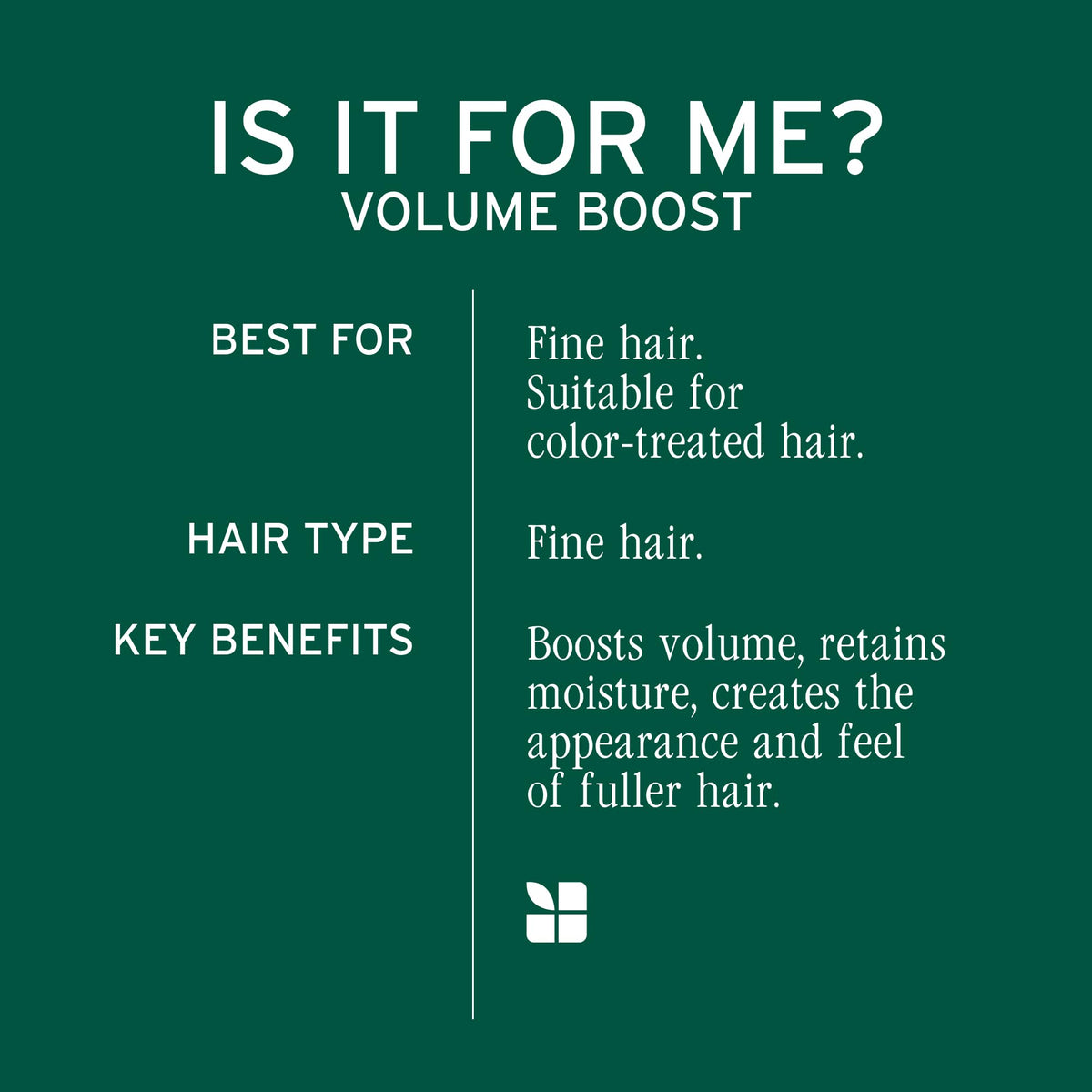 Biolage VolumeBoost Shampoo, Lightweight Volume & Shine, For Fine Hair, Paraben & Silicone-Free, Vegan