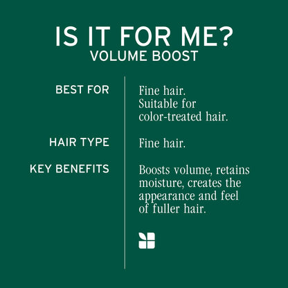 Biolage VolumeBoost Shampoo, Lightweight Volume & Shine, For Fine Hair, Paraben & Silicone-Free, Vegan