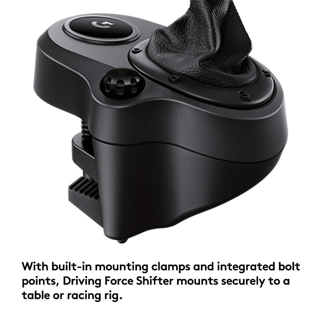 Logitech G Driving Force Shifter – Compatible with G29, G920 & G923 Racing Wheels for-PlayStation-5-Playstation-4-Xbox-Series X|S-Xbox-One, and-PC
