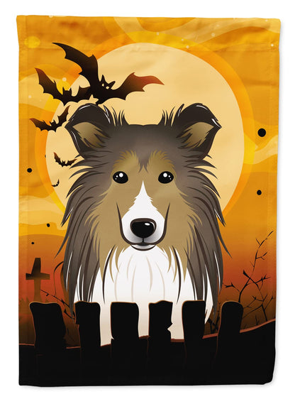 Drapeau de jardin Caroline's Treasures BB1800GF motif Sheltie pour Halloween, petite taille, multicolore