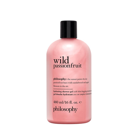 philosophy hydrating shower gel wild passion fruit, 480ml (16oz) philosophy