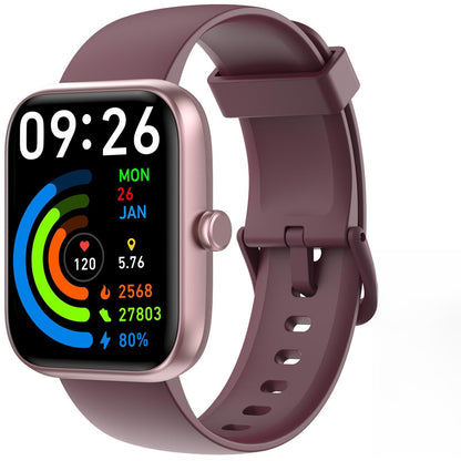 Smart Watch for Men Women with Bluetooth Call, Alexa Built-in, Heart Rate & Sleep Monitor, 1.83" DIY Dial Fitness Watch with 100+ Sport Modes, IP68 Waterproof, Compatible with Android iOS