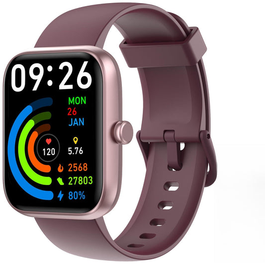 Smart Watch for Men Women with Bluetooth Call, Alexa Built-in, Heart Rate & Sleep Monitor, 1.83" DIY Dial Fitness Watch with 100+ Sport Modes, IP68 Waterproof, Compatible with Android iOS