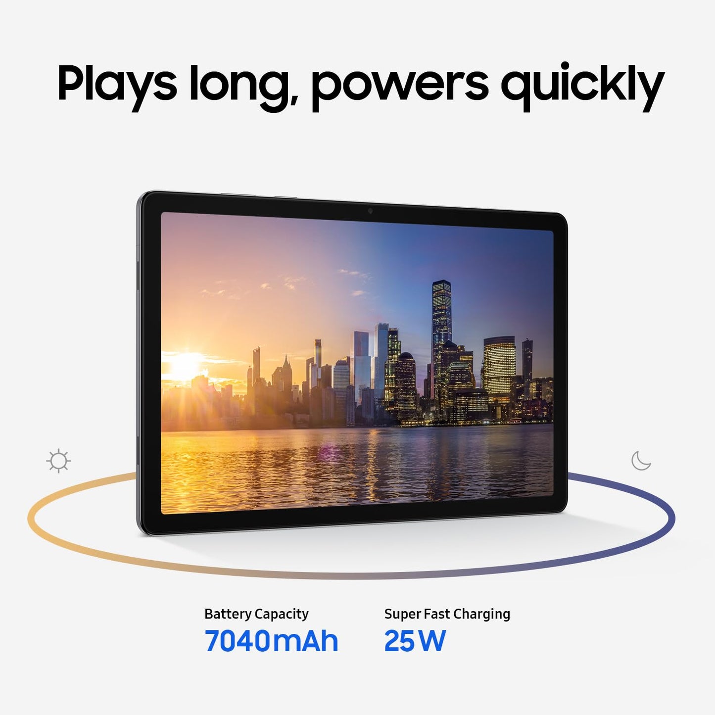 Samsung Galaxy Tab A11+ (CAD Version & Warranty) - Silver 256GB, 11" Android Tablet, External Storage Support, Headphone Jack, 25W Fast Charging