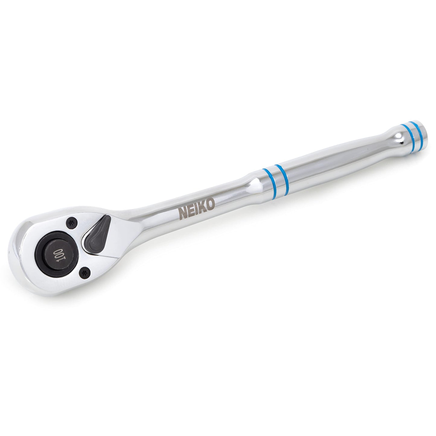 Neiko 03117A 1/2 Inch Ratchet Wrench, 100-Tooth Reversible Ratchet, 3.6 Degree, Quick Release 1/2 Drive Ratchet, 10" Long Handle Ratchet, Oval Head Socket Wrench, CR-V Steel Half Inch Rachet Wrench 🍁 All In One Marketplace Canada