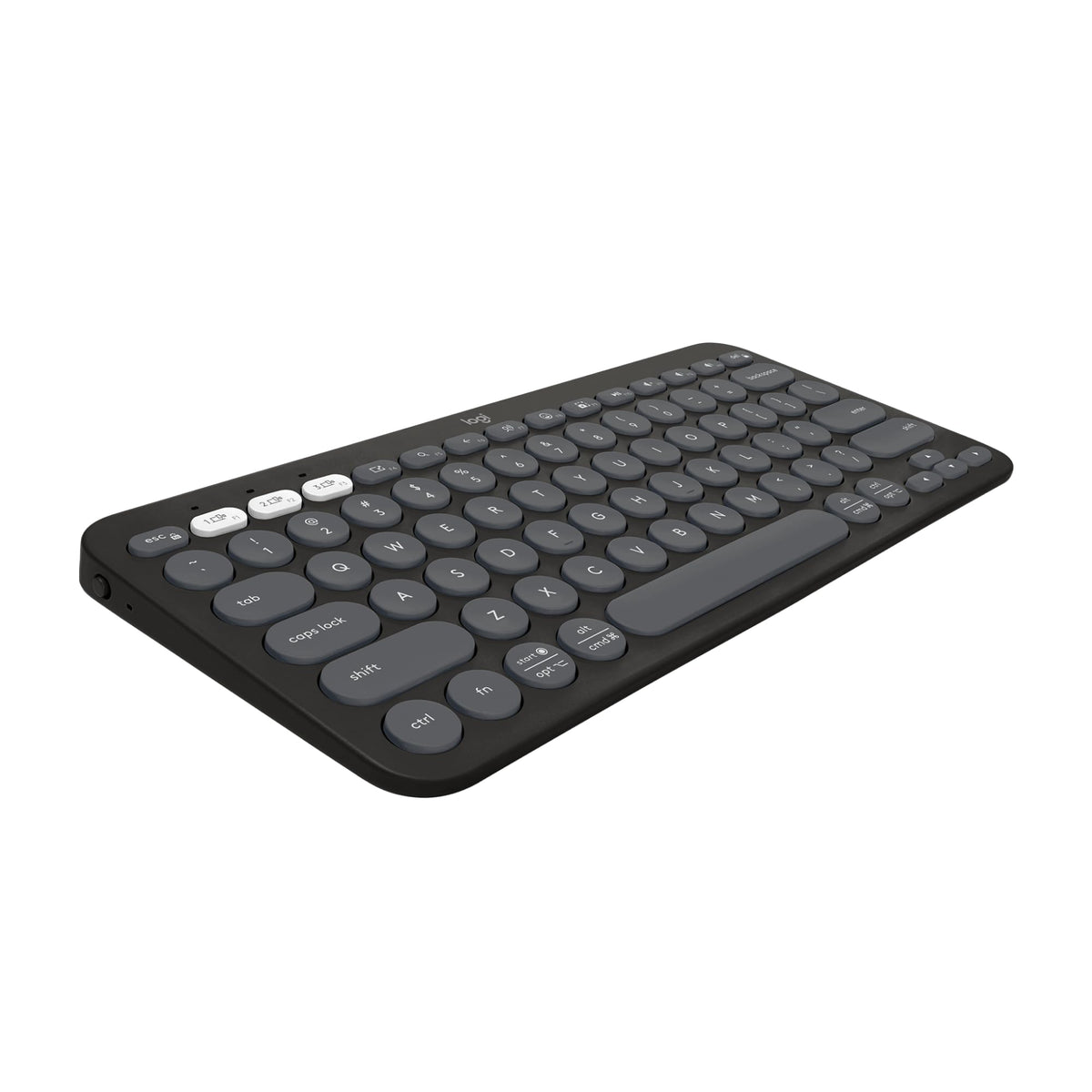 Logitech Pebble Keys 2 K380s Wireless Bluetooth Keyboard - Tonal Graphite