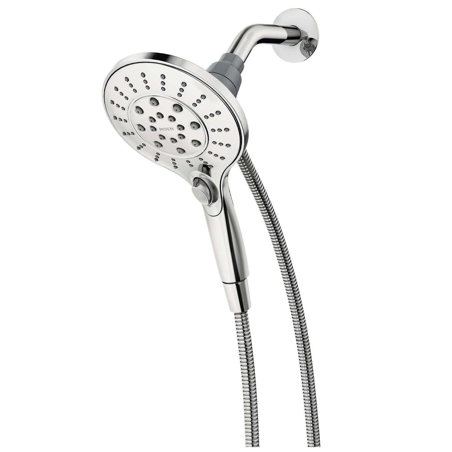 Moen 26112 Magnetix Handheld Shower Head Featuring Magnetic Holder Technology, 6 High Pressure Functions and 60 Inch Long Metal Hose 🍁 All In One Marketplace Canada