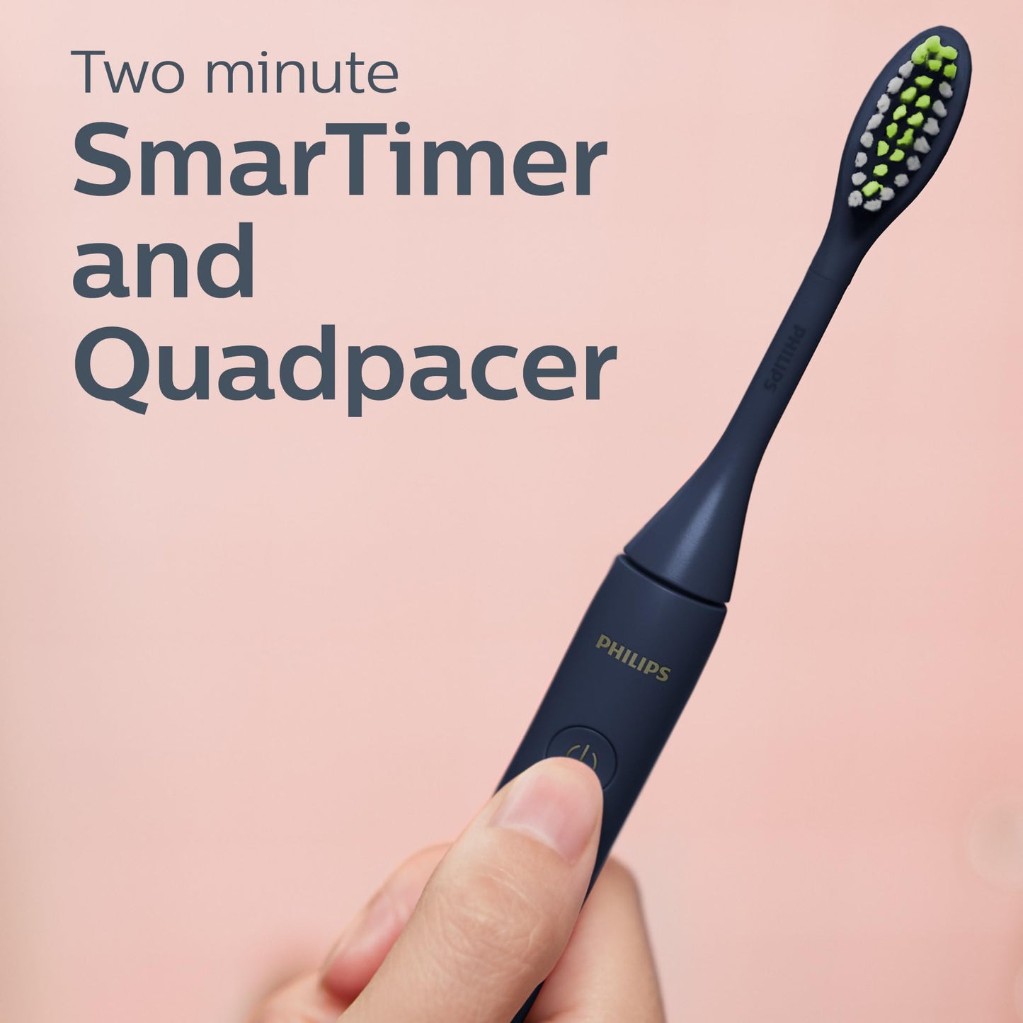 PHILIPS One By Sonicare Battery Toothbrush, Midnight, Hy1100/04, 1 Count 🍁 All In One Marketplace Canada