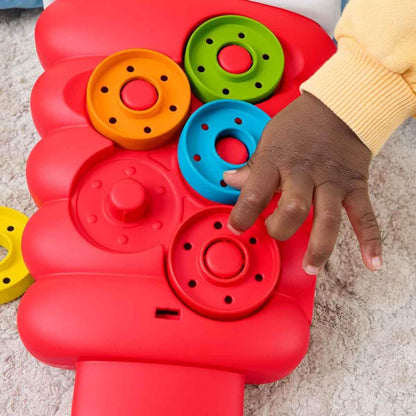 Fisher-Price Baby & Toddler Toy Drop Through Rock-a-Stack, Coin Drop Activity for Developmental Play Infants Ages 9+ Months - Available at All In One Marketplace Canada