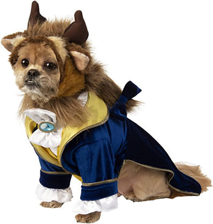 Costume de Bête Disney La Belle et la Bête pour animal de compagnie par Rubies, taille 3X, pour fêtes à thème et Halloween