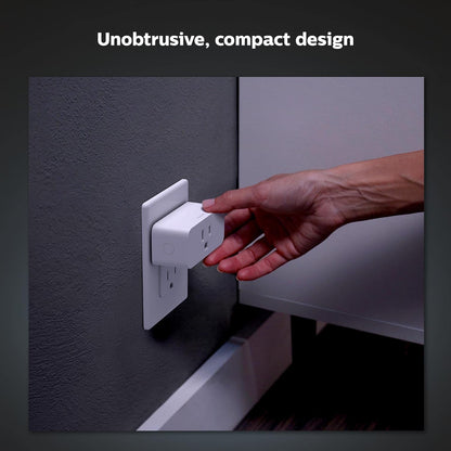 Philips Hue Smart Plug, White - 1 Pack - Turns Any Light Into a Smart Light - Control with Hue App - Compatible with Alexa, Google Assistant, and Apple HomeKit Philips Hue