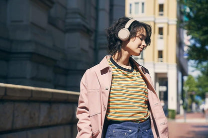 Sony WH-CH520 Wireless Headphones Bluetooth On-Ear Headset with Microphone, Cappuccino
