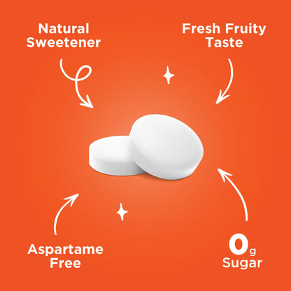 PUR Mints | Aspartame Free | Made with Xylitol | Sugar Free, Vegan, Gluten Free & Keto Friendly | Natural Tangerine Tango Flavoured Mints, 30 Pieces (Pack of 12) - Available at All In One Marketplace Canada