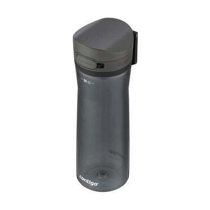 Contigo Jackson 2.0 Tritan Water Bottle with Leak-Proof AUTOPOP Locking Lid, BPA-Free Plastic, Dishwasher Safe, Licorice, 24 oz (709 mL)