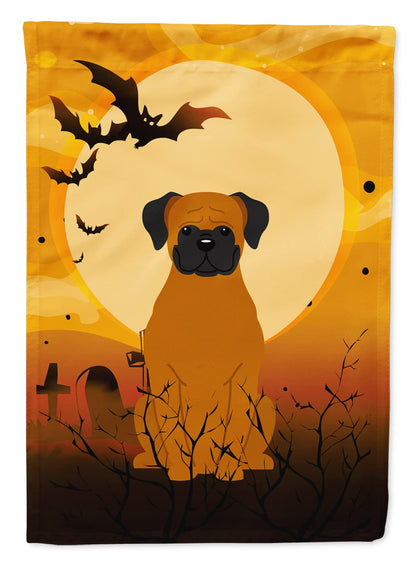 Drapeau de maison en toile Caroline's Treasures BB4381CHF avec un boxer faon pour Halloween, grand format, multicolore