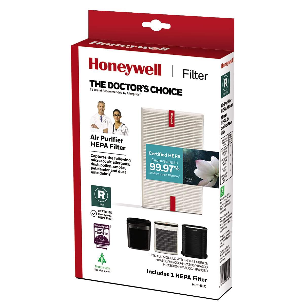 Honeywell HRF-R1C HEPA Filter (R) for Air Purifier Honeywell