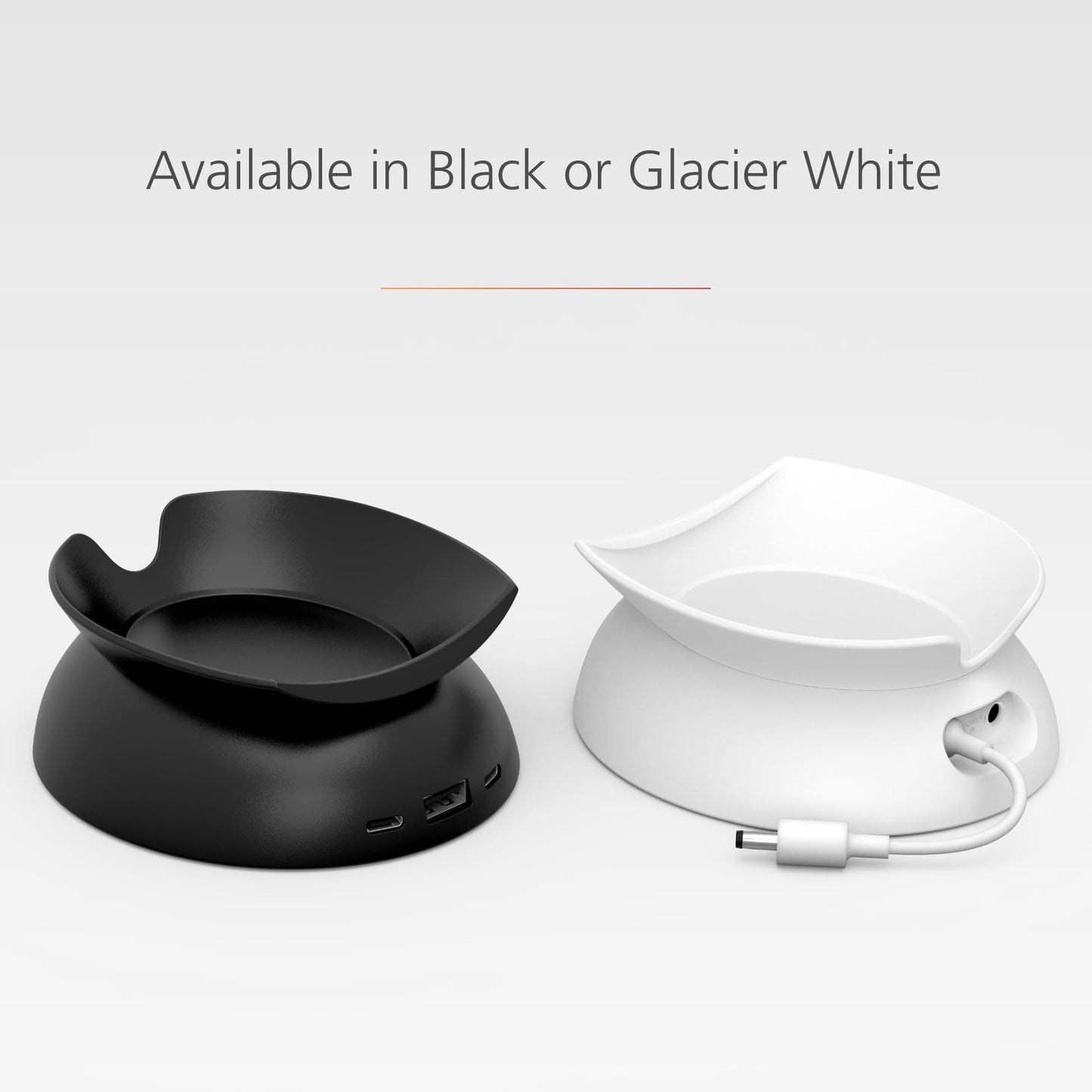 All-New, Made for Amazon Stand with USB-C and USB-A Charging Ports for Echo Spot (2024 Release)