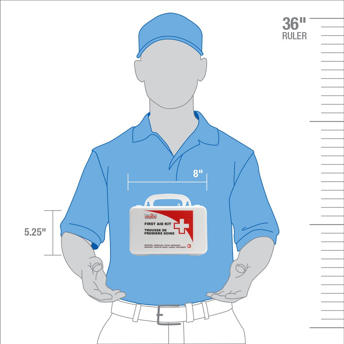 First Aid Central Ontario Section 8 First Aid Kit (1-5 People) FIRST AID CENTRAL