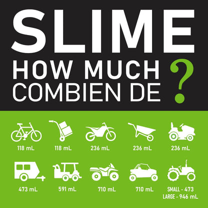 Slime 2-in-1 Tire & Tube Sealant, 946mL 🍁 All In One Marketplace Canada