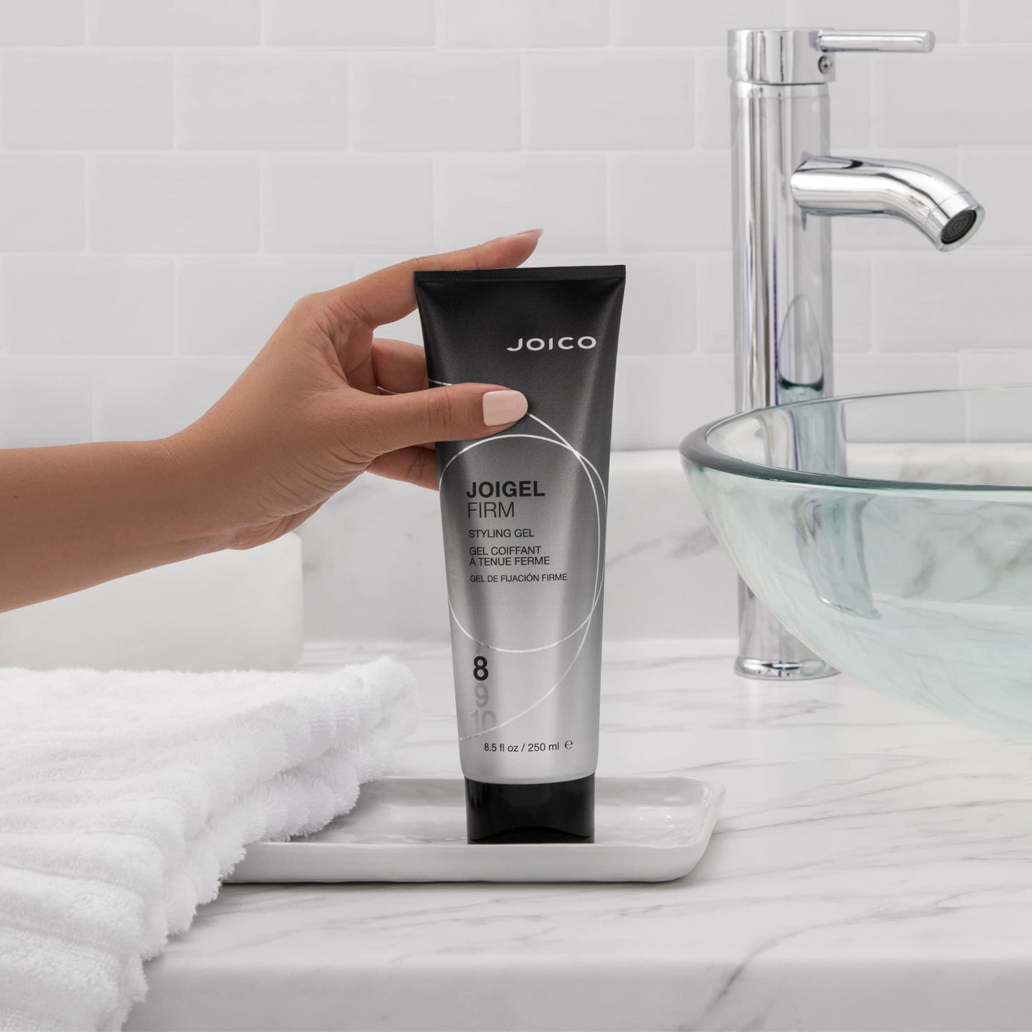 Joico JoiGel Firm Hold Styling Hair Gel – Adds Volume to Wavy/Curly Hair, Long-Lasting Hold, Humidity Protection - Available at All In One Marketplace Canada