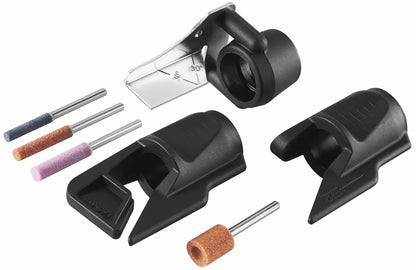 Dremel A679-02 Sharpening Attachment Kit for Sharpening Outdoor Gardening Tools, Chainsaws, and Home DIY Projects, Medium Dremel