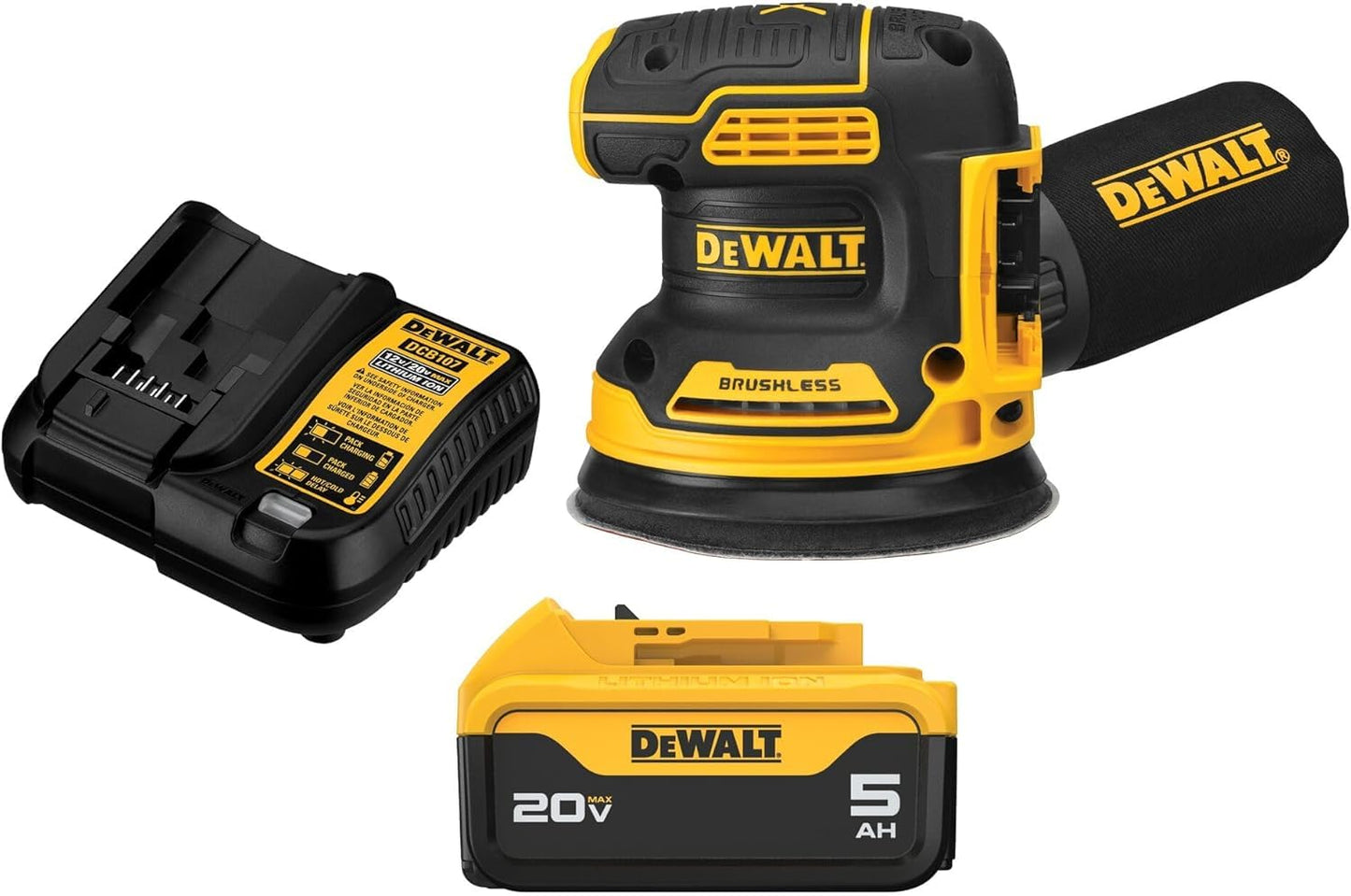 DEWALT 20V MAX Random Orbital Sander Kit (DCW210P1) 🍁 All In One Marketplace Canada
