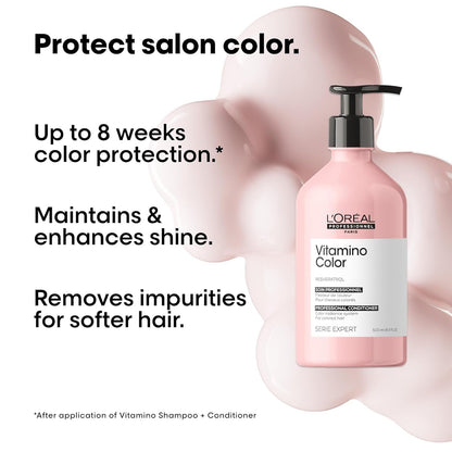 L'Oréal Professionnel Vitamino Color Conditioner for Dyed Hair, 500 mL
