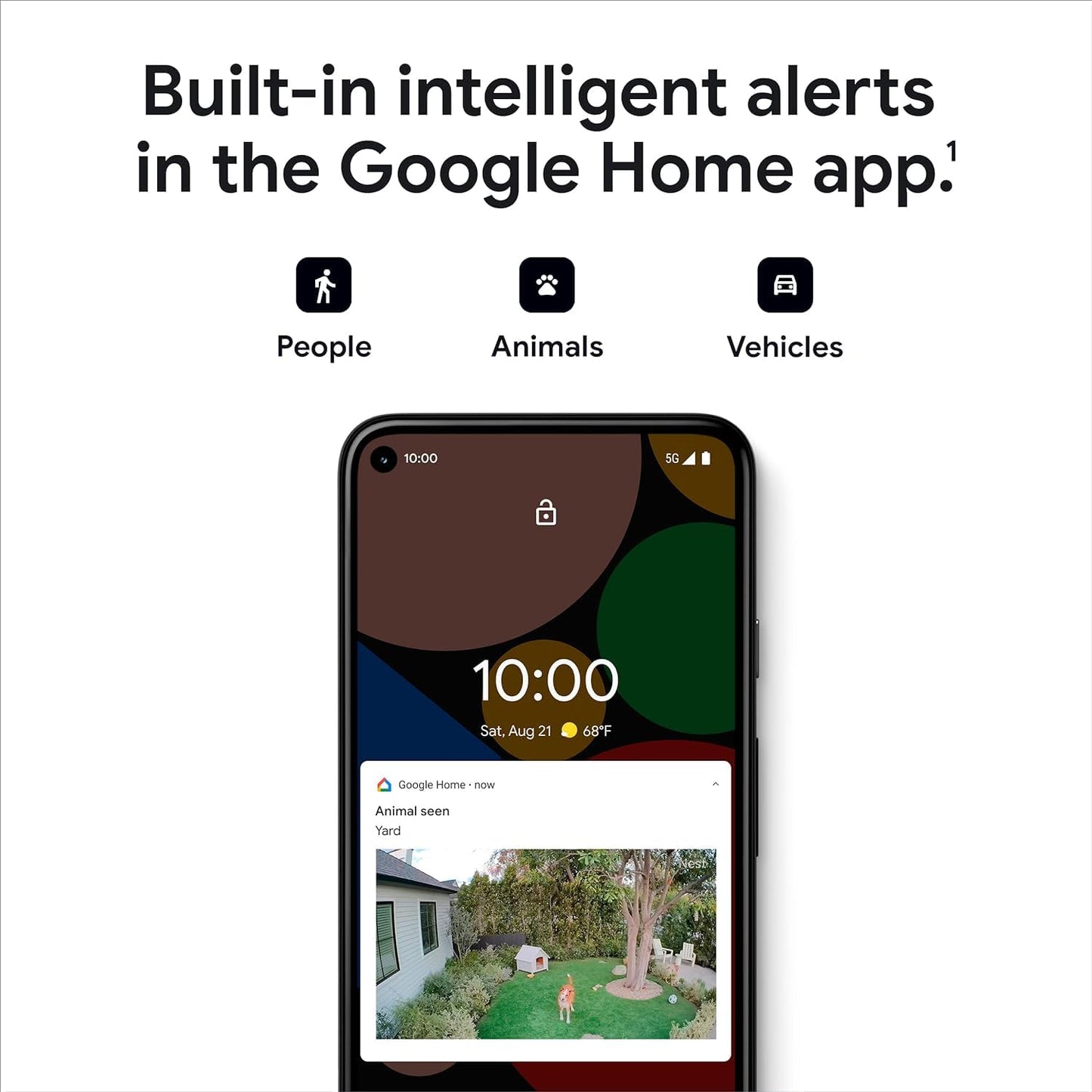 Google Nest Cam (Outdoor or Indoor, Battery) - 3-Pack