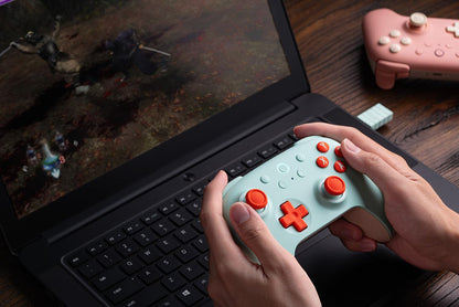 8Bitdo Ultimate 2C Wireless Controller for Windows PC and Android, with 1000Hz Polling Rate, Hall Effect Joysticks and Hall Triggers, and Remappable L4/R4 Bumpers (Mint)