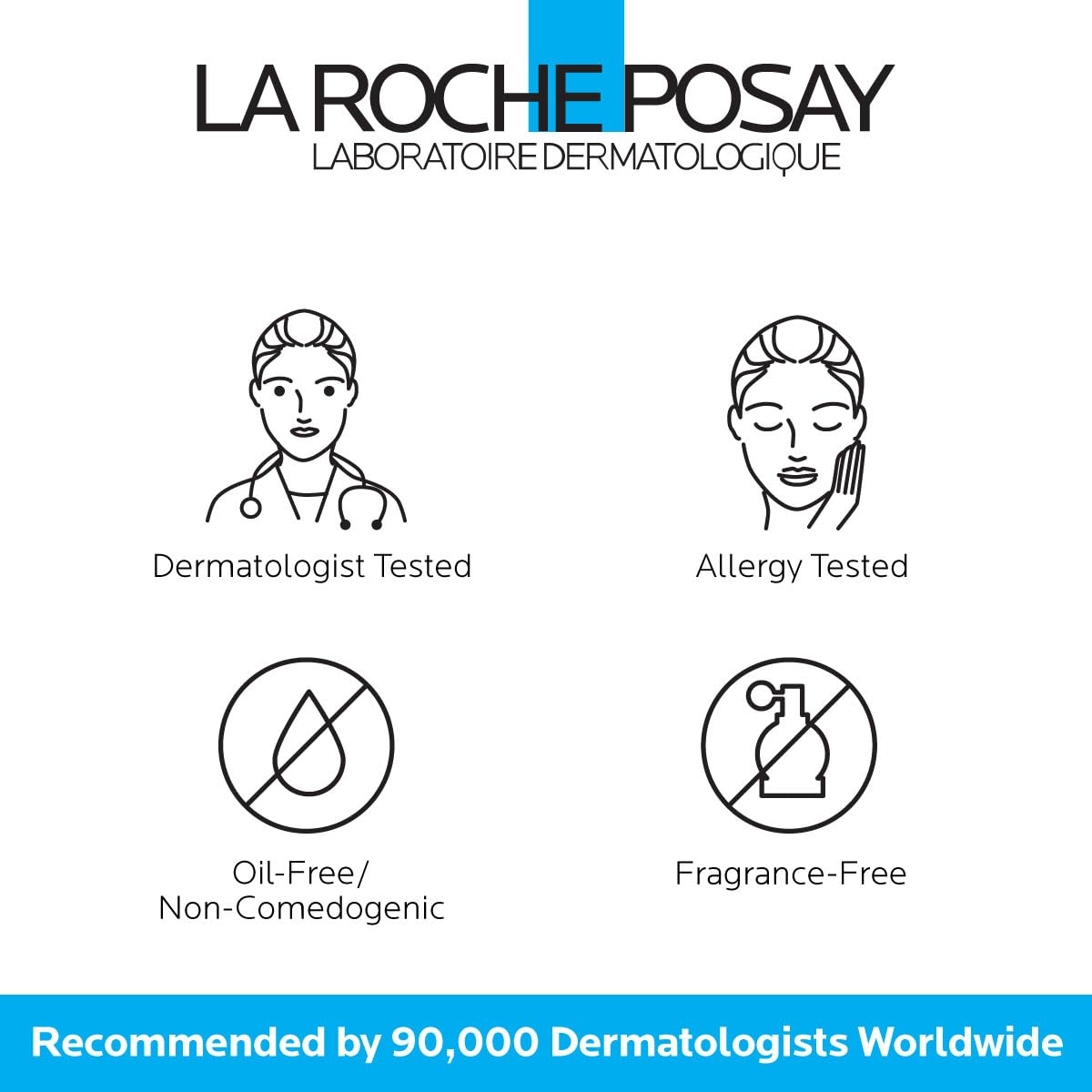 La Roche-Posay Face Toner Skincare, Effaclar Astringent For Oily Acne Prone Skin With Exfoliating Salicylic Acid And LHA, Reduces Look Of Pores, Dermatologist Recommended, 200Ml - Available at All In One Marketplace Canada