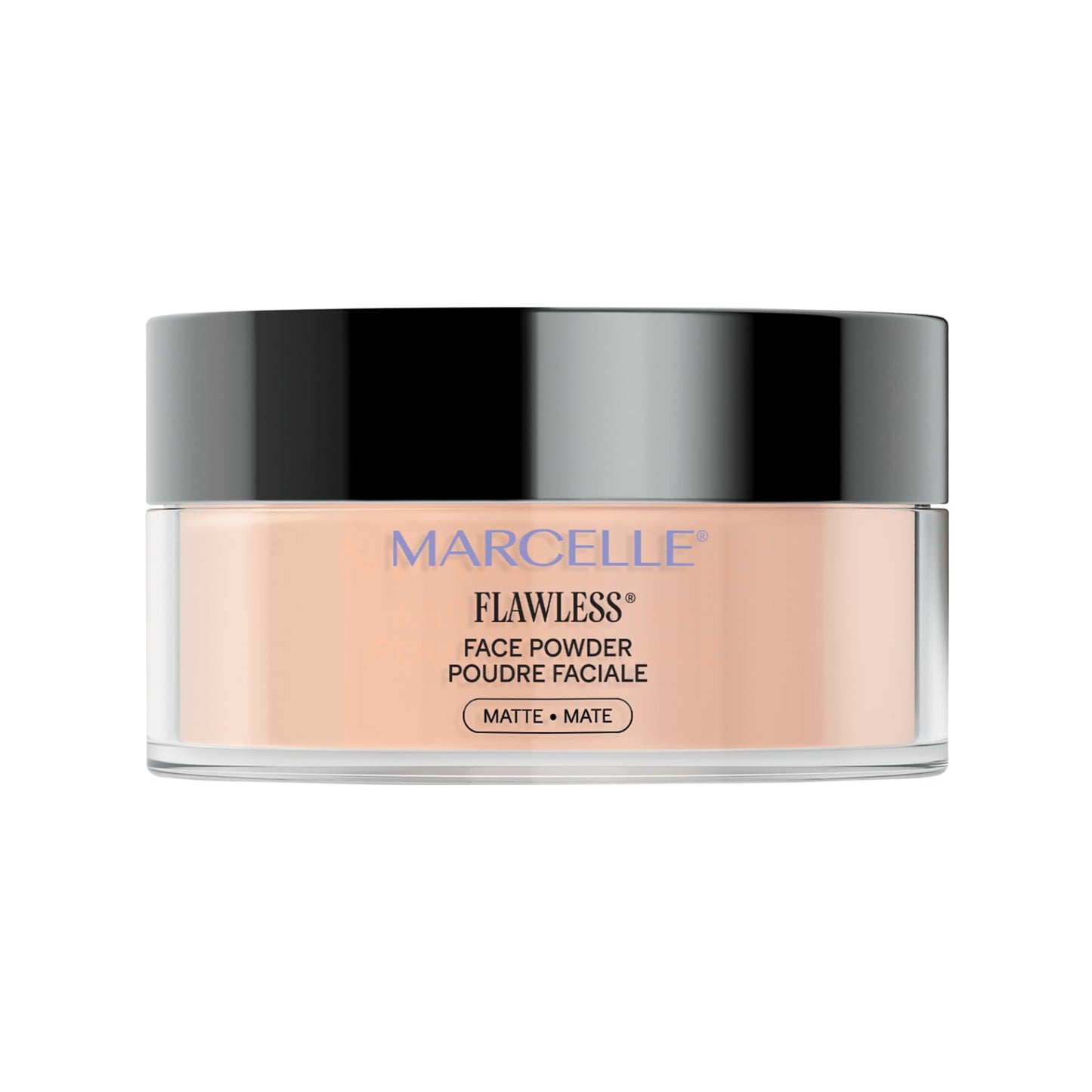 Marcelle Flawless Loose Face Powder, Translucent, Talc-Free, Ultra-Light, Mattifying, Natural & Smooth Finish, Flawless Complexion, Long-Lasting, Hypoallergenic, Fragrance-Free, Cruelty-Free, 55 g MARCELLE