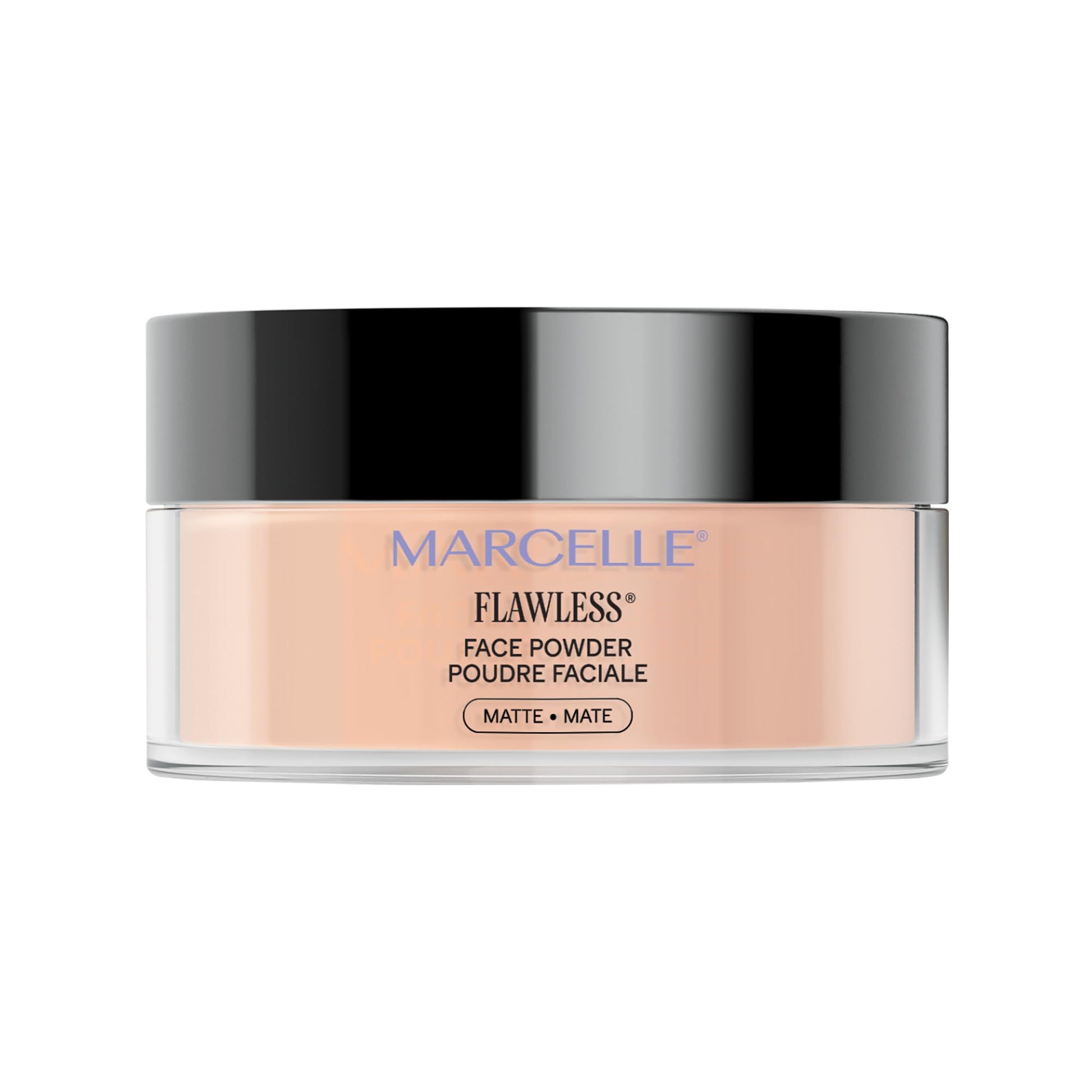 Marcelle Flawless Loose Face Powder, Translucent, Talc-Free, Ultra-Light, Mattifying, Natural & Smooth Finish, Flawless Complexion, Long-Lasting, Hypoallergenic, Fragrance-Free, Cruelty-Free, 55 g MARCELLE