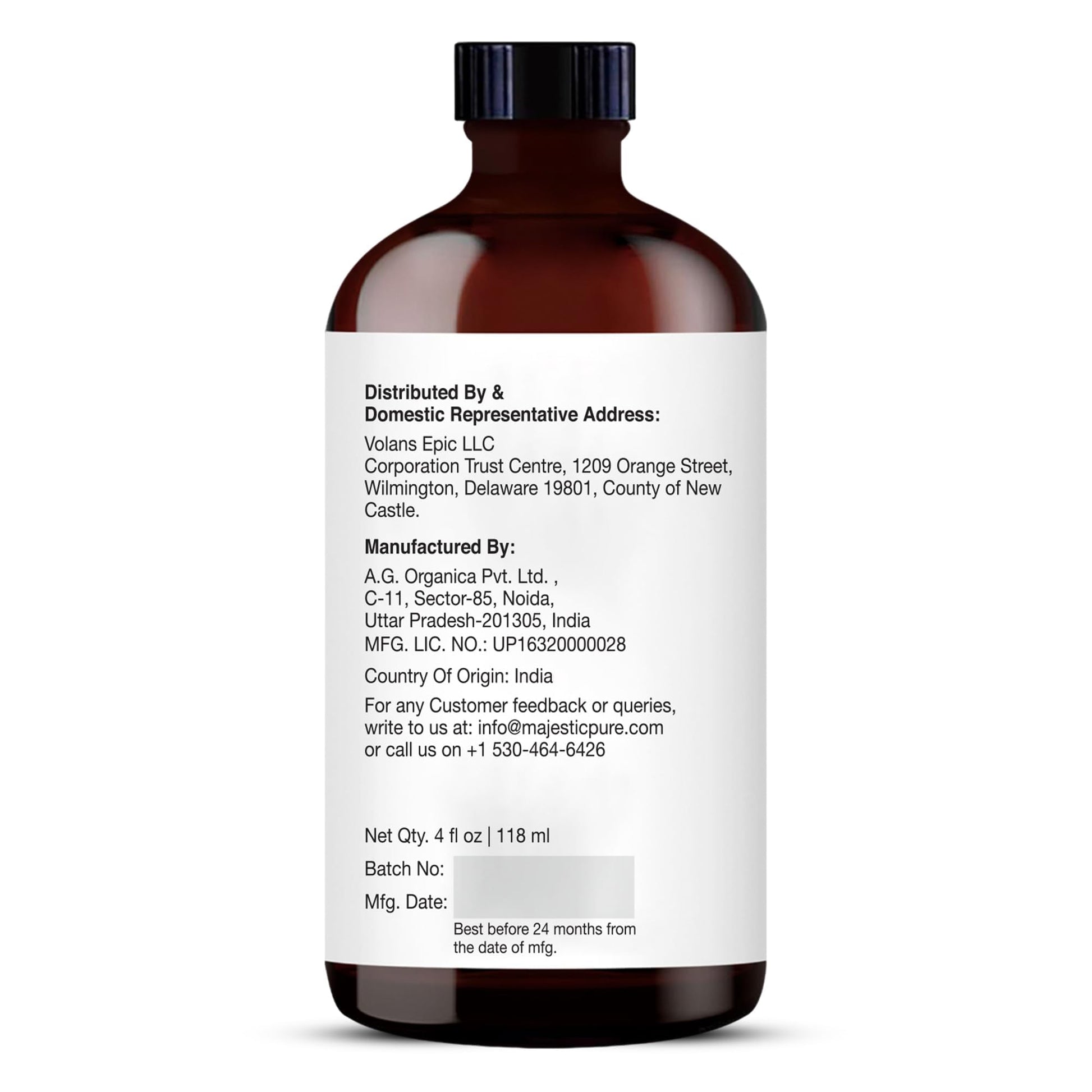 Majestic Pure Eucalyptus Essential Oil - Huge 118 ml - 100% Pure and Natural Oil for Soap Making Scent- Premium Grade with Glass Dropper