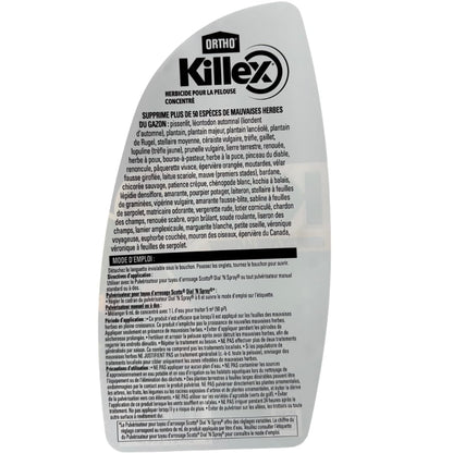 Ortho KILLEX Lawn Weed Killer Concentrate, 1L