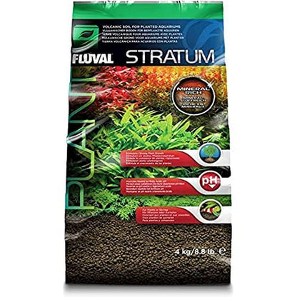 Fluval 12697 Plant and Shrimp Stratum, 8.8-Pound, Black Fluval