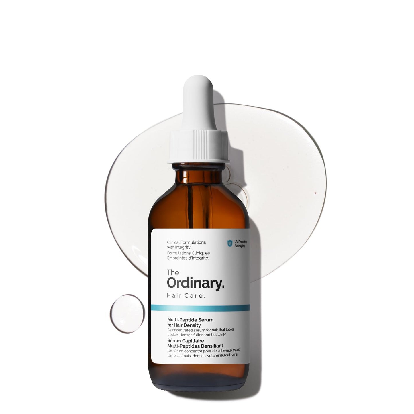The Ordinary Multi-Peptide Serum for Hair Density, Peptide-Powered Formula for Thicker, Fuller Looking Hair, 60 ml