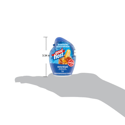 GOODHOST Iced Tea Liquid Water Enhancer, 12 Bottles, 744 g GOODHOST