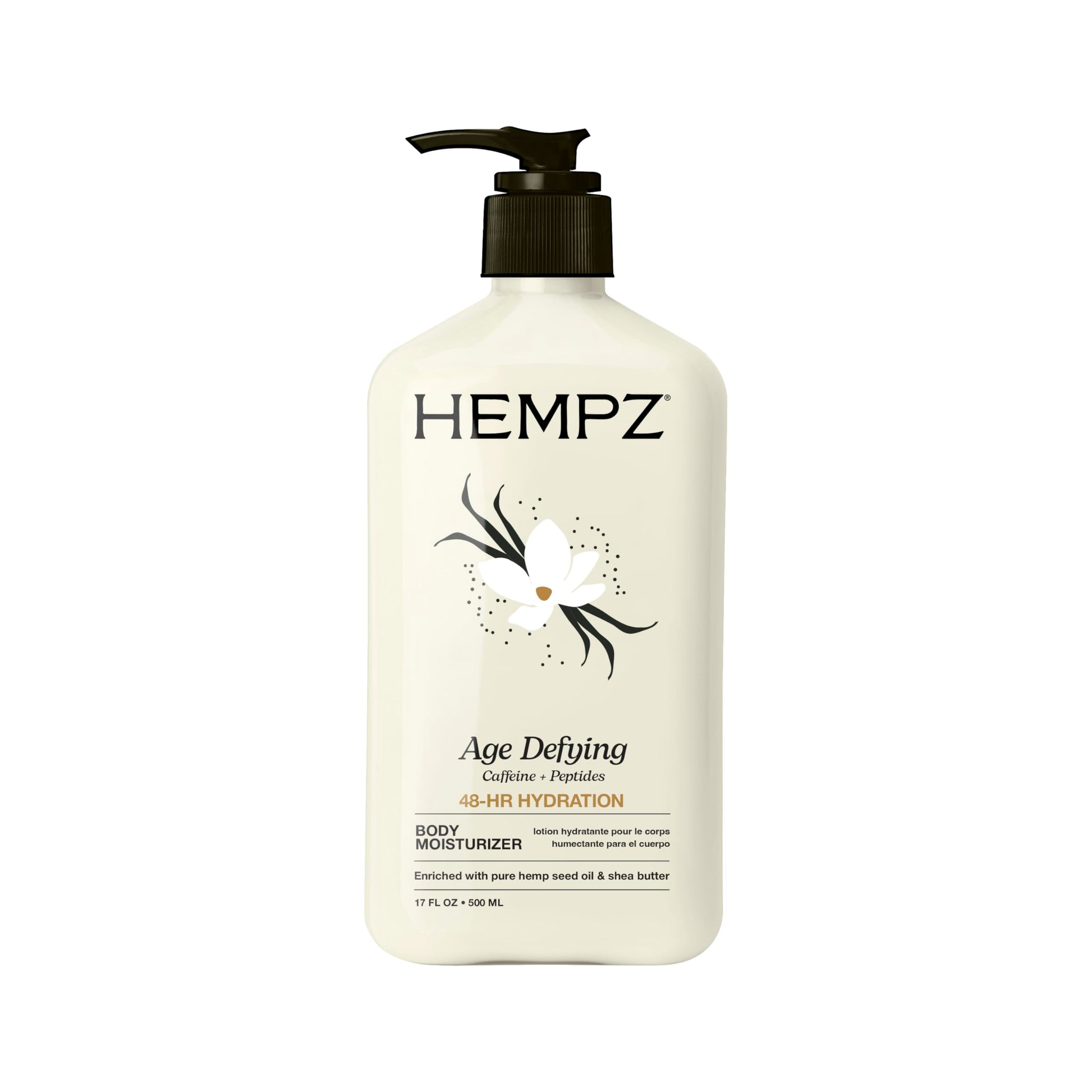 Hempz Age Defying Body Moisturizer, Hydrating Lotion, 17oz - Available at All In One Marketplace Canada