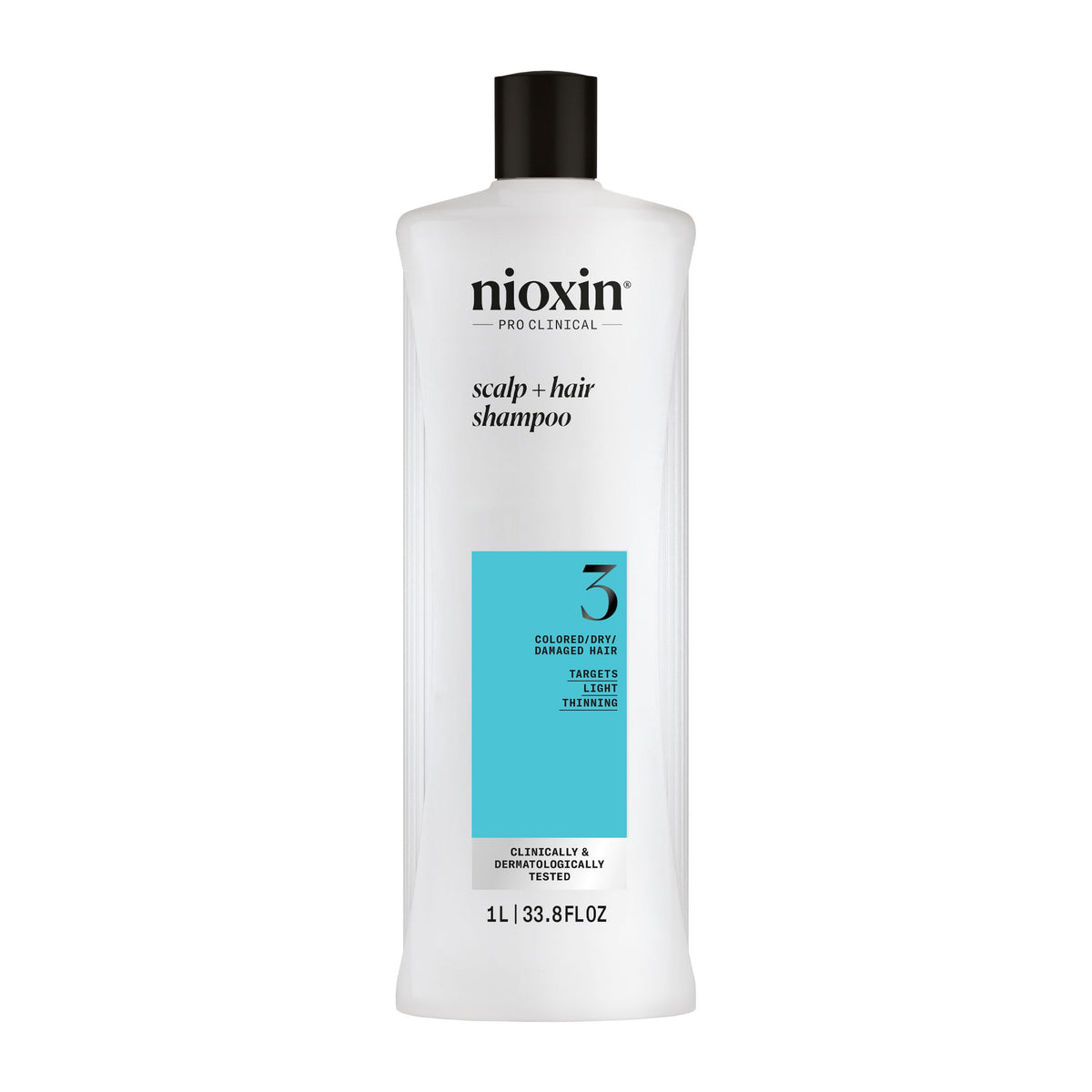 Nioxin System 3 | Scalp & Hair Shampoo | Coloured, Dry, & Damaged Hair