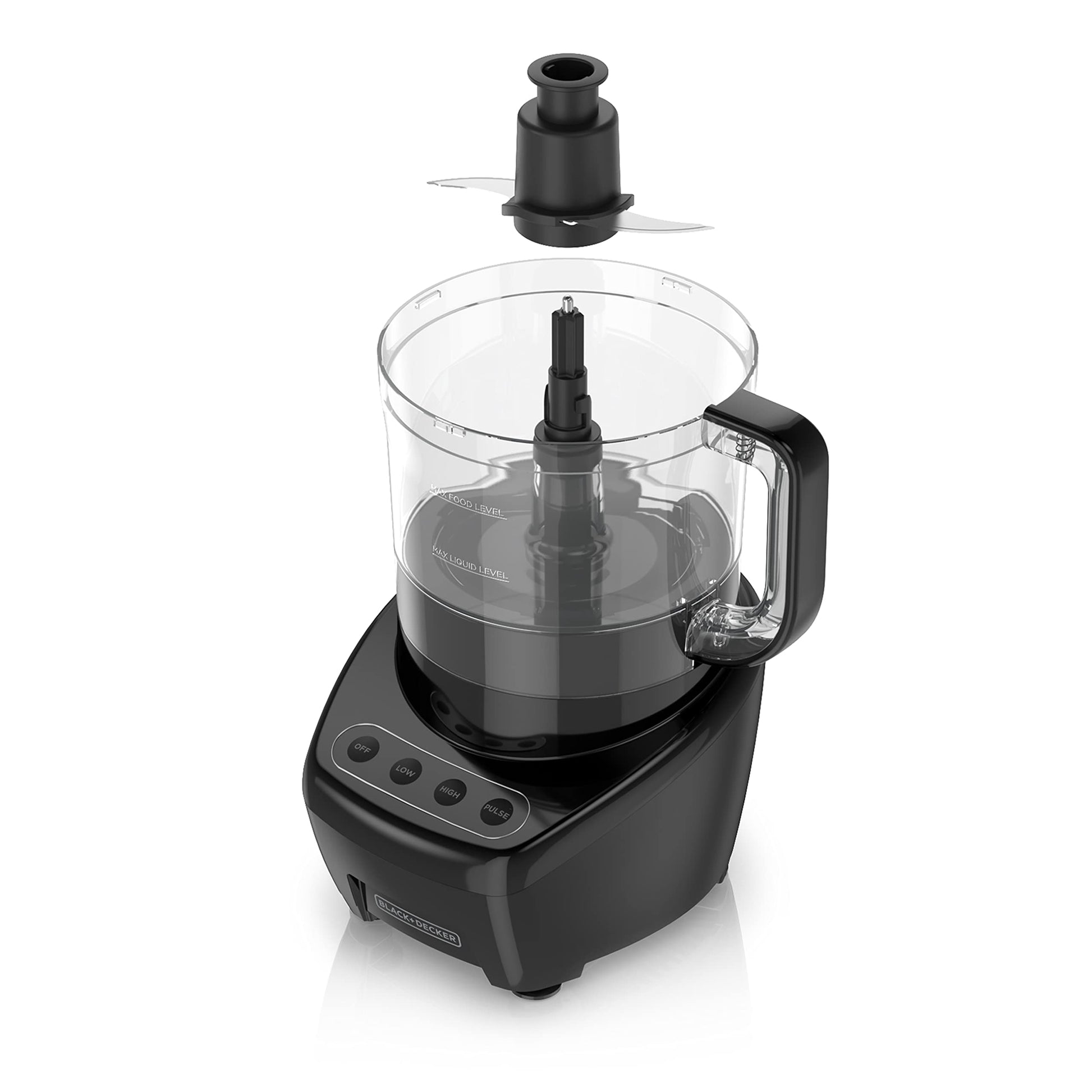 BLACK+DECKER 3-in-1 8-Cup Food Processor, Mutlifunctional and Dishwasher Safe, Black 450W, FP4200BC - Available at All In One Marketplace Canada