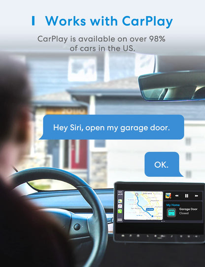 meross Smart Garage Door Sensor, Apple HomeKit Supported meross